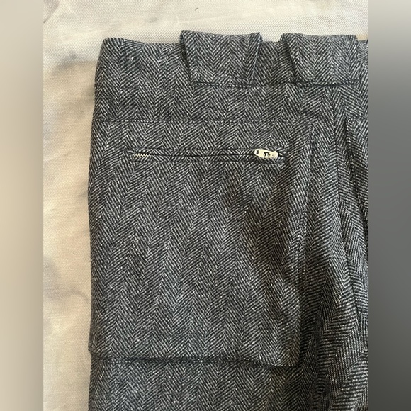 Monitaly Herringbone Trousers - Picture 7 of 8